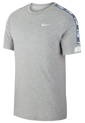 Nike Mens Tracksuit Tape T Shirt Tape Shorts Set in Grey/Grey