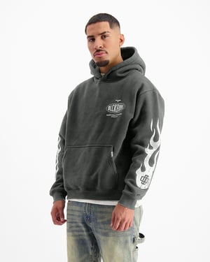 Black Bananas Mono Flame Hoodie,