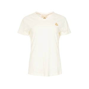MAICAZZ Mirsa t-shirt sp26.75.015 off white/ gold
