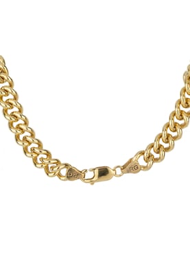 18" Rolled Gold Curb Chain Necklace