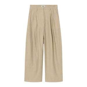 Zenggi Light linen mix jade pants pantalons x05-1006 646
