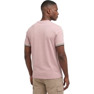 Barbour Mens B.Intl Burnwood Tipped Cuff T-Shirt Soft Cotton T-Shirts
