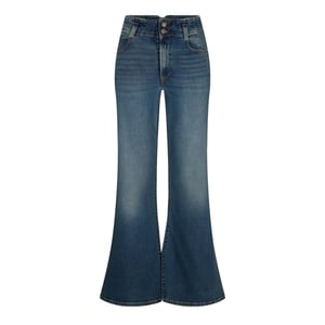 Women's Levis Ribcage Bells in Dart Game