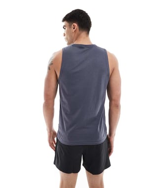 Puma Tech tank top in charcoal grey