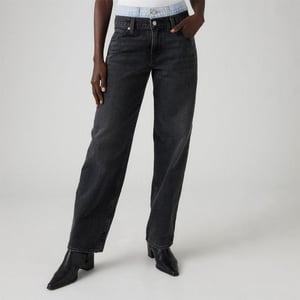 Women's Levis 94 Baggy High Rise Jeans in Layer Cake