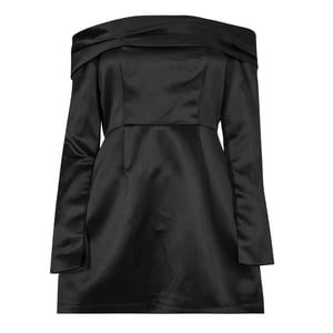 Women's Odd Muse Mus Satin Bardot Ld99 in Black