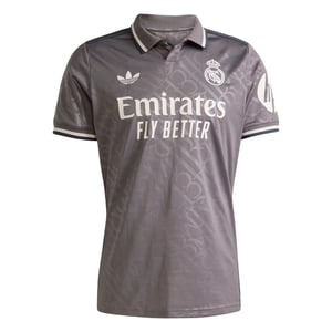 Men's adidas Real 3 Jersey Sn99 in Charcoal