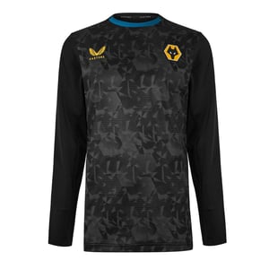Men's Castore WlvsCchsLsTT Sn99 in Caviar/InkBlue
