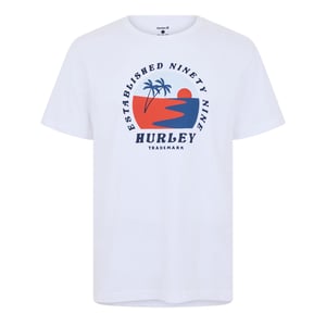 Men's Hurley Sunrise Ss T Sn99 in White