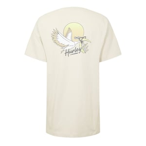 Men's Hurley Beer Run Ss T Sn99 in Cream