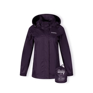 Women's Minoti Women Packaway Waterproof Jacket Purple 36 48 in Purple