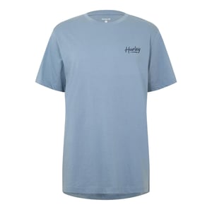 Men's Hurley Beer Run Ss T Sn99 in Blue