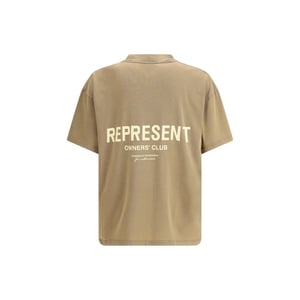 Represent Bruine Katoenen T-Shirt