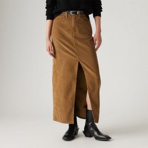 Women's Levis Ankle Column Denim Skirt in Ermine