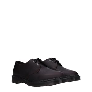 Dr. Martens Paarse Leren Oxfords en Derbies