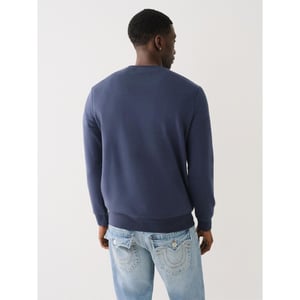 Men's True Religion Crw Sweats Sn99 in Dress Blue