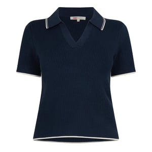 Women's Levis Faith Swt Polo in Navy Blazer