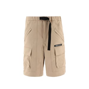 Ambush Beige Katoenen Bermuda Shorts