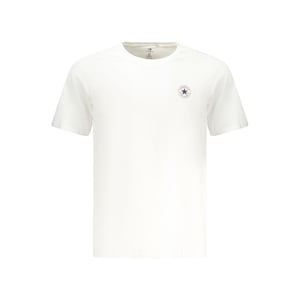 Converse Vit Bomull T-Shirt för Män