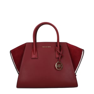 Michael Kors Rode Leren Handtas