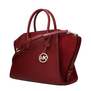 Michael Kors Rode Leren Handtas