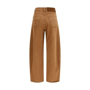Jacob Cohen Bruinen Katoenen Relaxed Fit Jeans