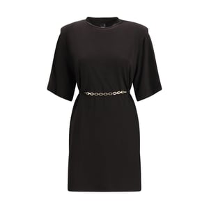 PINKO Zwart Acetaat Casual Jurk