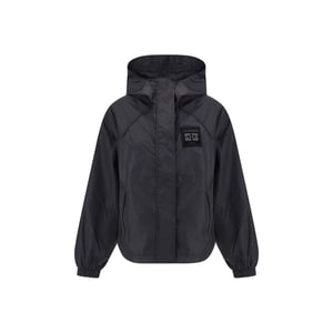 Ganni Zwarte Nylon Shell Jacket