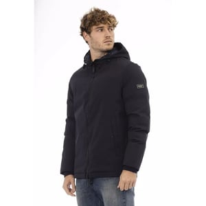 Baldinini Trend Blauwe Polyester Shell Jacket