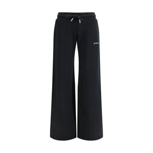 Off-White Zwarte Katoenen Casual Broek