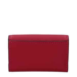 Michael Kors Rode Leren Portemonnee