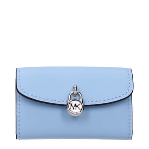 Michael Kors Lichtblauwe Leren Portemonnee