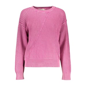 Desigual Rosa Bomull Kvinnors Långärmad Skjorta