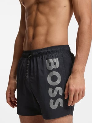 Mens Black Octopus Swim Short