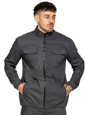 Enzo | Mens Lightweight Funnel Neck Jacket