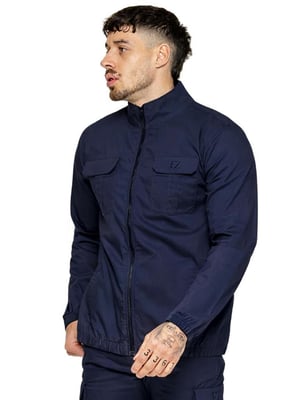 Enzo | Mens Lightweight Funnel Neck Jacket