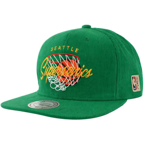 Mitchell & Ness NBA Seattle SuperSonics All Net Green Cap