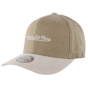 Mitchell & Ness Logo 2-Tone 110 Script Khaki Cap