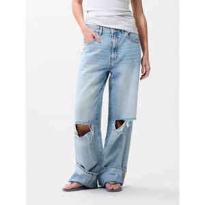 Catwalk Junkie Super loose fit jeans damaged