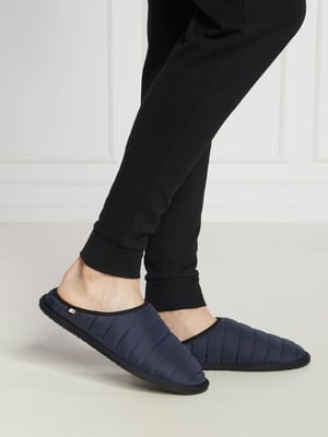 Mens Dark Blue Home Slipper