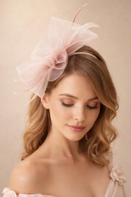 Knot Feather Fascinator