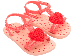 MY FIRST IPANEMA BABY BEIGE/PINK/RED