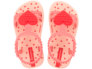 MY FIRST IPANEMA BABY BEIGE/PINK/RED