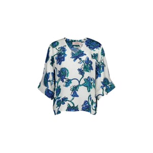 Studio Anneloes madison flower top 13740 7372 electric blue