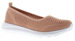 Platino Womens Flat Shoes Ballet Flats Pumps Skill Slip On pink