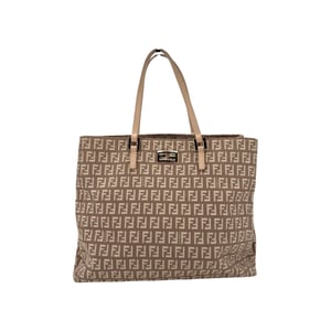 Fendi stoffen draagtas Zucchino Tote