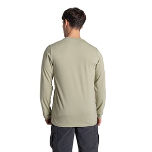 Craghoppers Heren Abel Nosilife T-shirt met lange mouwen (Bayleaf)