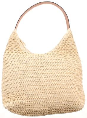 Womens Summer Beach Bag Relax Zip natural