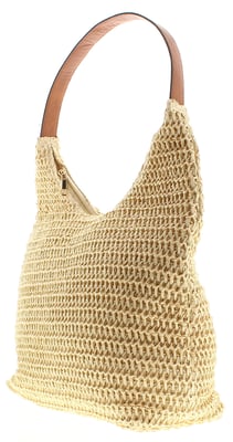 Womens Summer Beach Bag Relax Zip natural