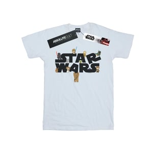 Star Wars Boys Kiddie Logo T-Shirt (White)